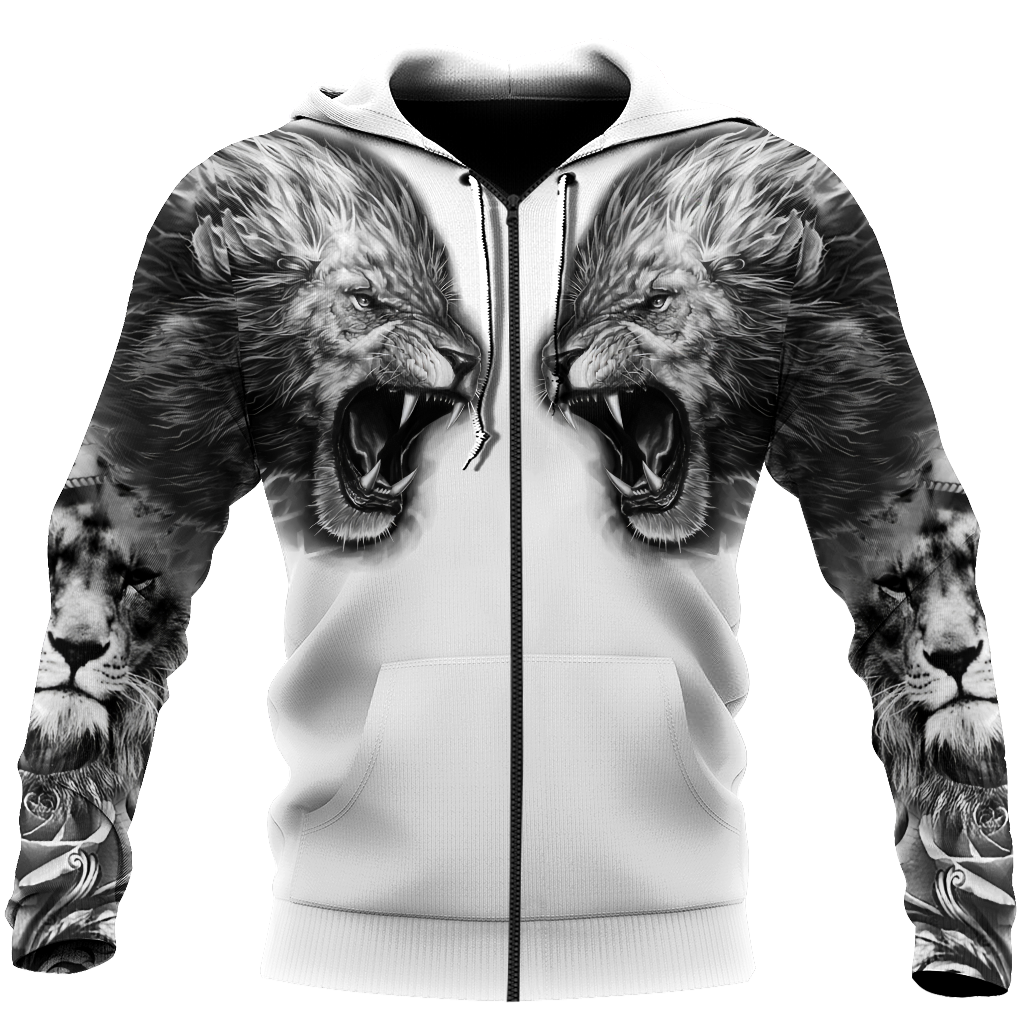 Lion Tattoo 3D All Over Printed Shirts For Men and Women DQB08042001