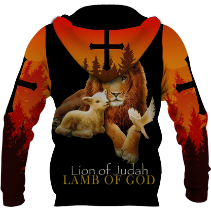 My God 3D All Over Printed Shirts For Men and Women TA041402-Apparel-TA-Hoodie-S-Vibe Cosy™