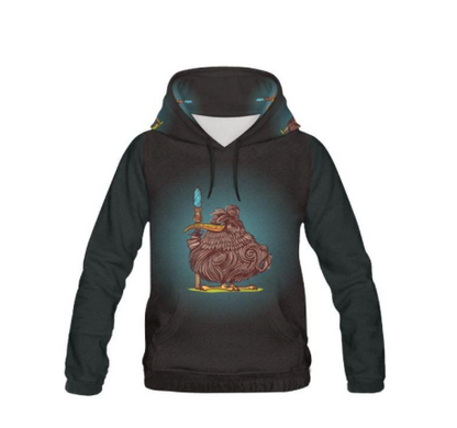 NEW ZEALAND KIWI HOODIE Y6-Apparel-Khanh Arts-Hoodie-S-Vibe Cosy™