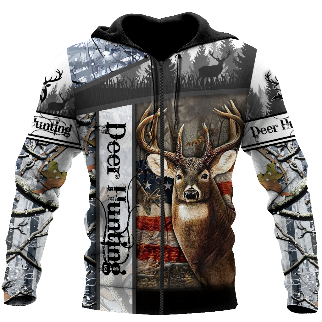 Deer Hunting 3D All Over Printed Shirts