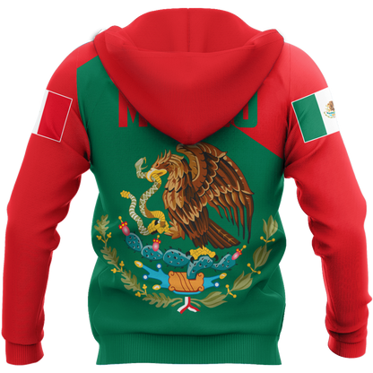 Mexico Special 3D All Over Printed Hoodie Shirt Limited by SUN QB06302002-Apparel-SUN-Hoodie-S-Vibe Cosy™