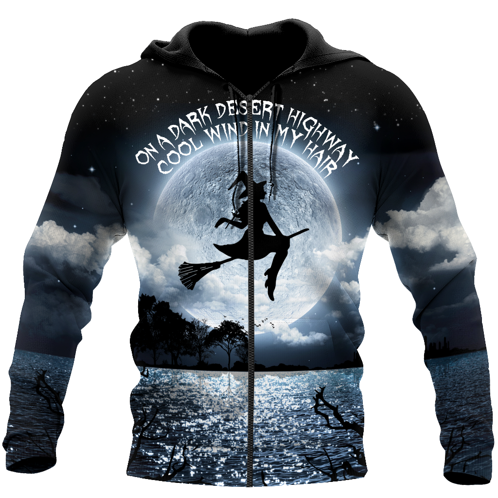 On A Dark Desert Highway Halloween 3D All Over Printed Shirts For Men and Women DQB07282005