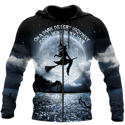 On A Dark Desert Highway Halloween 3D All Over Printed Shirts For Men and Women DQB07282005