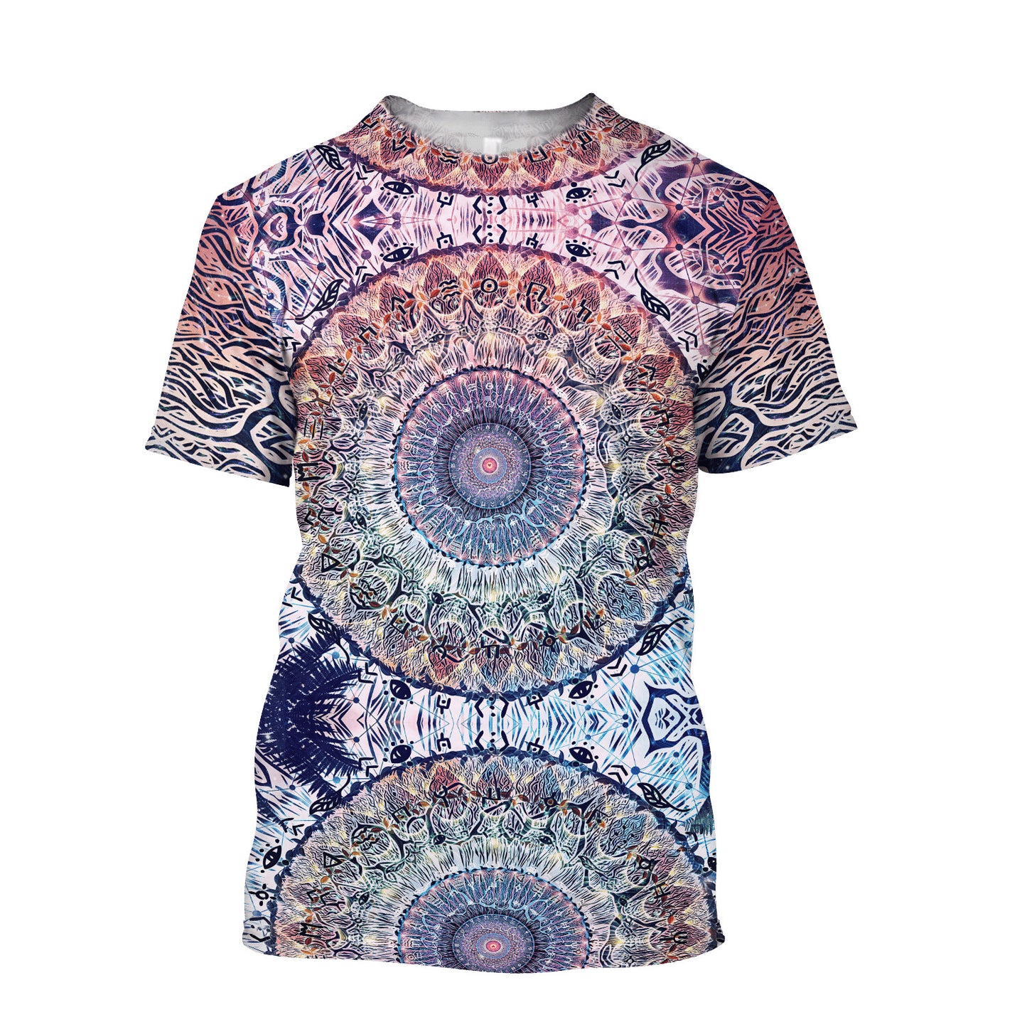 Mandala 3D All Over Printed Unisex Shirts