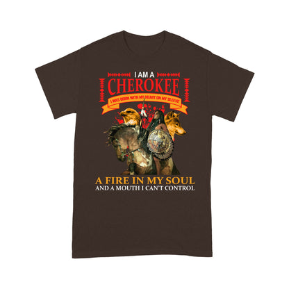 I Am Cherokee Native American T-Shirt SN20012203