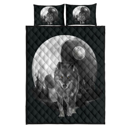 Wolf  Quilt Bedding Set