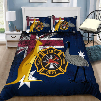 Proud Australian Firefighter Bedding Set DQB08072005-TQH