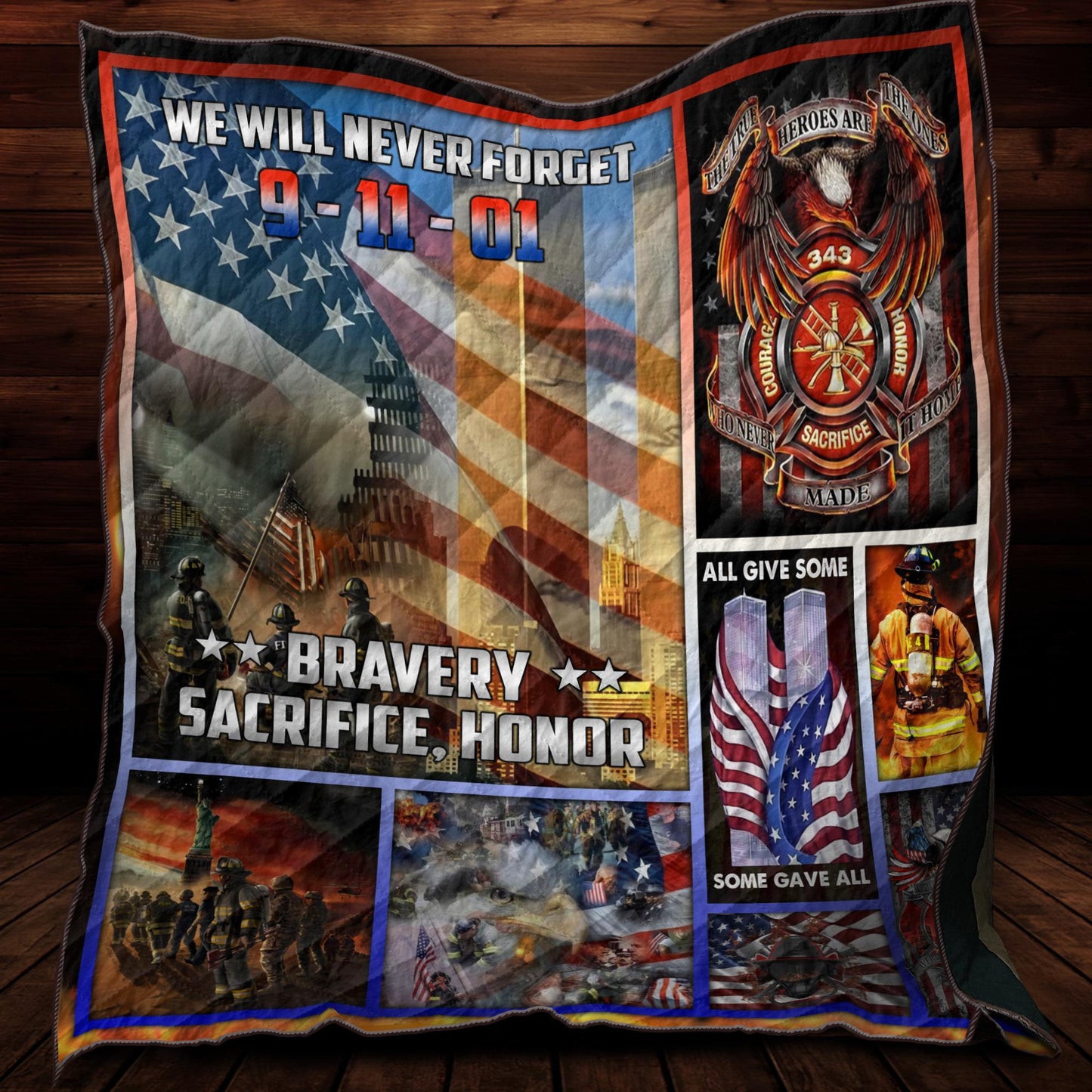 We Will Never Forget Quilt Blanket DQB08242006-TQH
