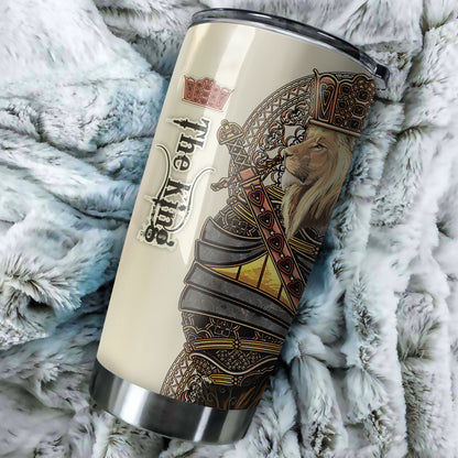 Custom Name King Lion Tumbler