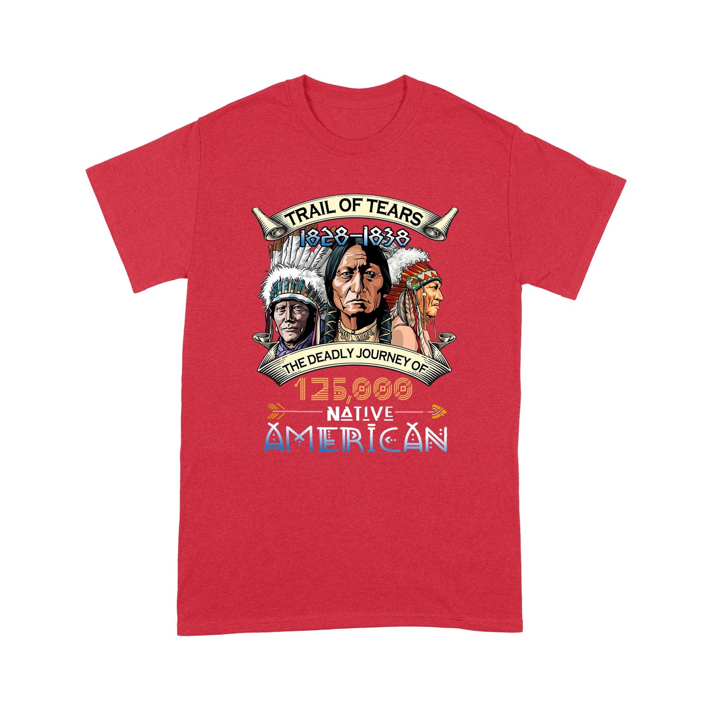 Trail of Tears The Deadly Journey of Native American Unisex Shirt NTN08012204