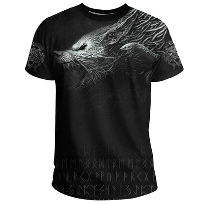 Viking Fenrir All Over - Amaze Style™-Apparel