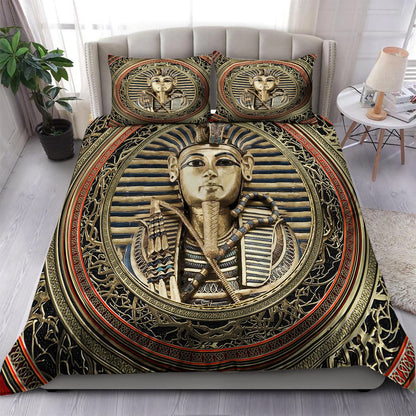 Ancient Egypt Pharaoh Bedding Set-Quilt-HP Arts-Twin-Vibe Cosy™