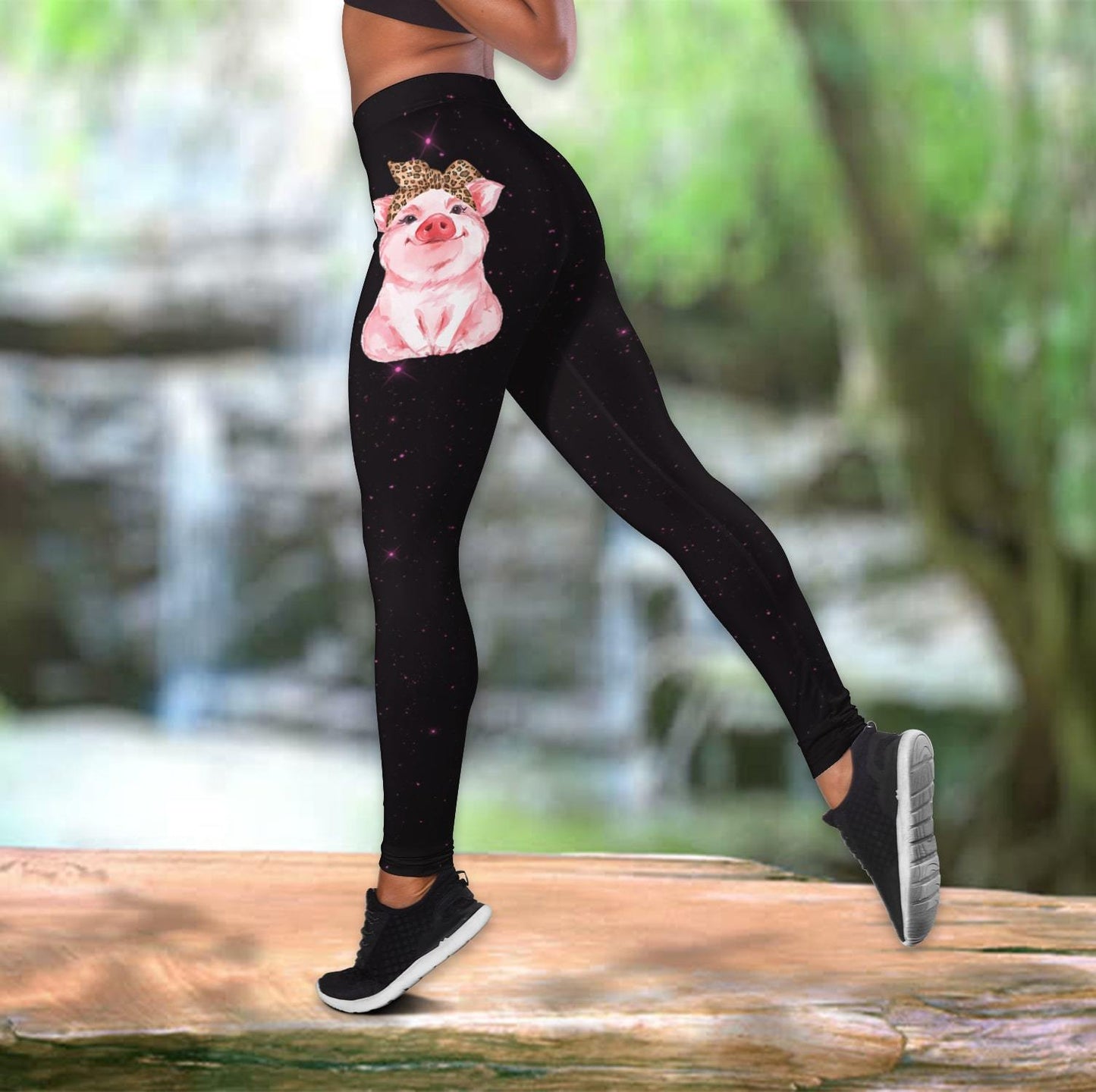 I'm Not Fat I'm Just Freakin Sexy It's Overflows Combo Tank + Legging DQB07312004-Apparel-TA-S-S-Vibe Cosy™