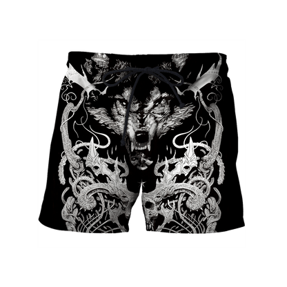 3D All Over Printed Wolf Tattoo Unisex Shirts AM102066