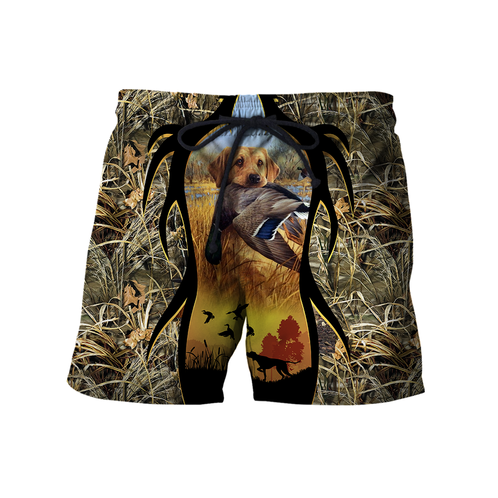 Mallard Duck Hunting 3D All Over Printed Shirts for Men and Women AM141101-Apparel-TT-Shorts-S-Vibe Cosy™
