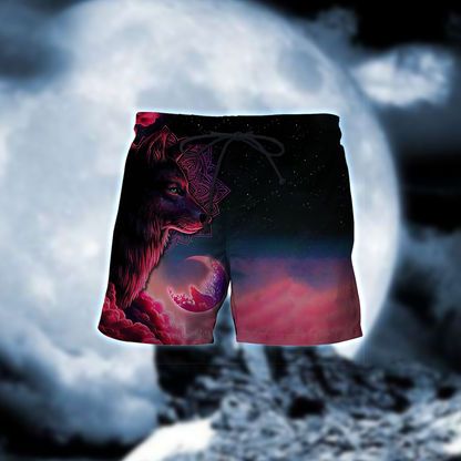 Purple Wolf 3D All Over Printed Hoodie Shirt by SUN AM290501-Apparel-SUN-Short-S-Vibe Cosy™