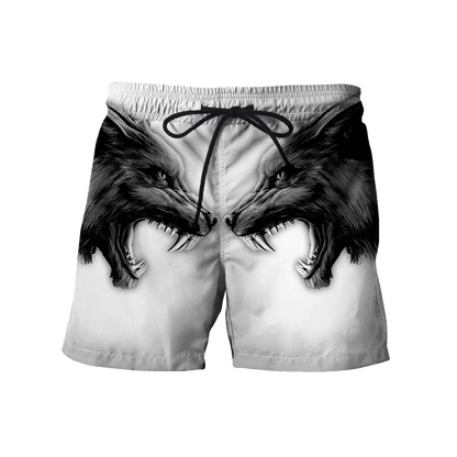 Tattoo wolf 3D hoodie shirt for men and women AM102014S