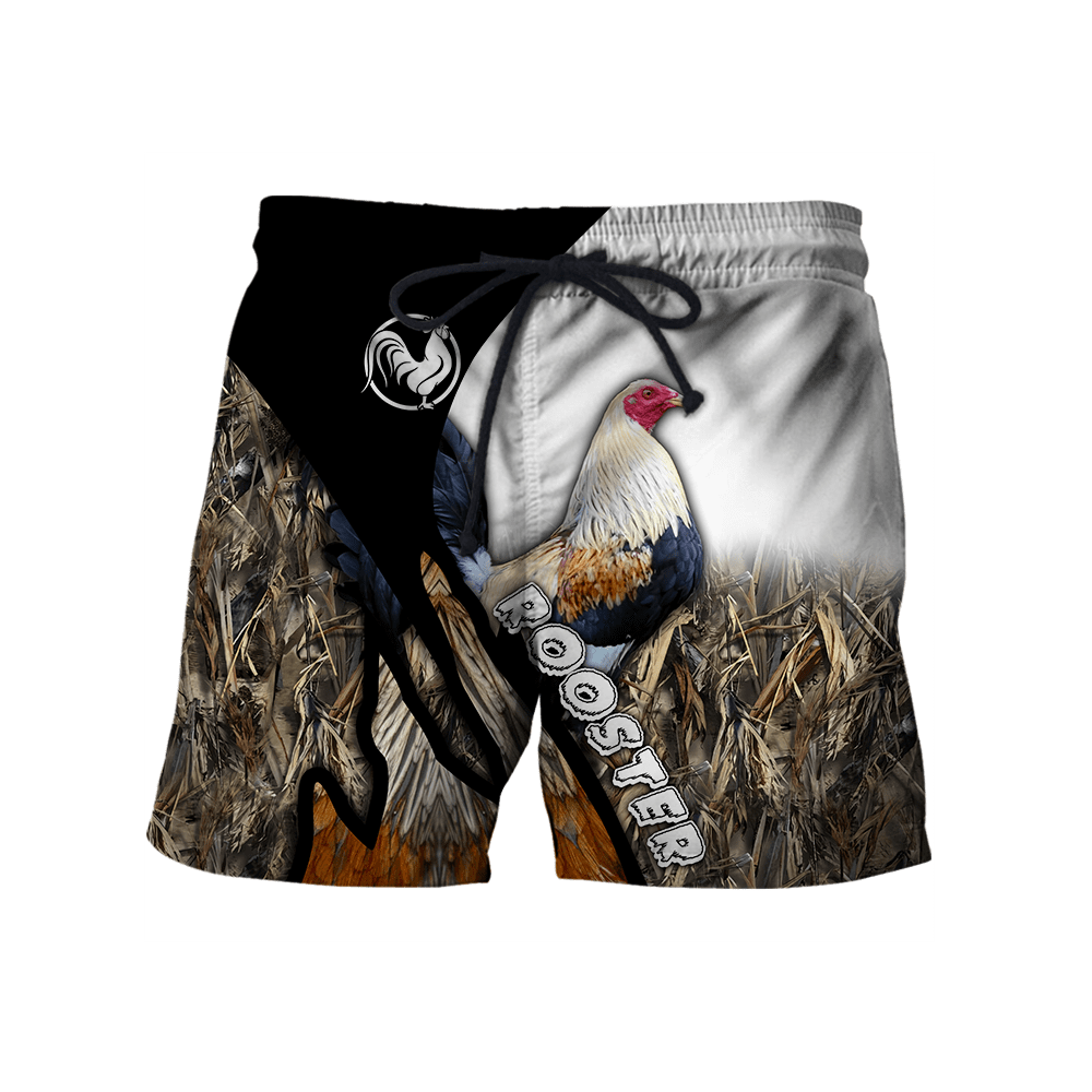 Love Rooster All 3D Over Printed Unisex Hoodie ML