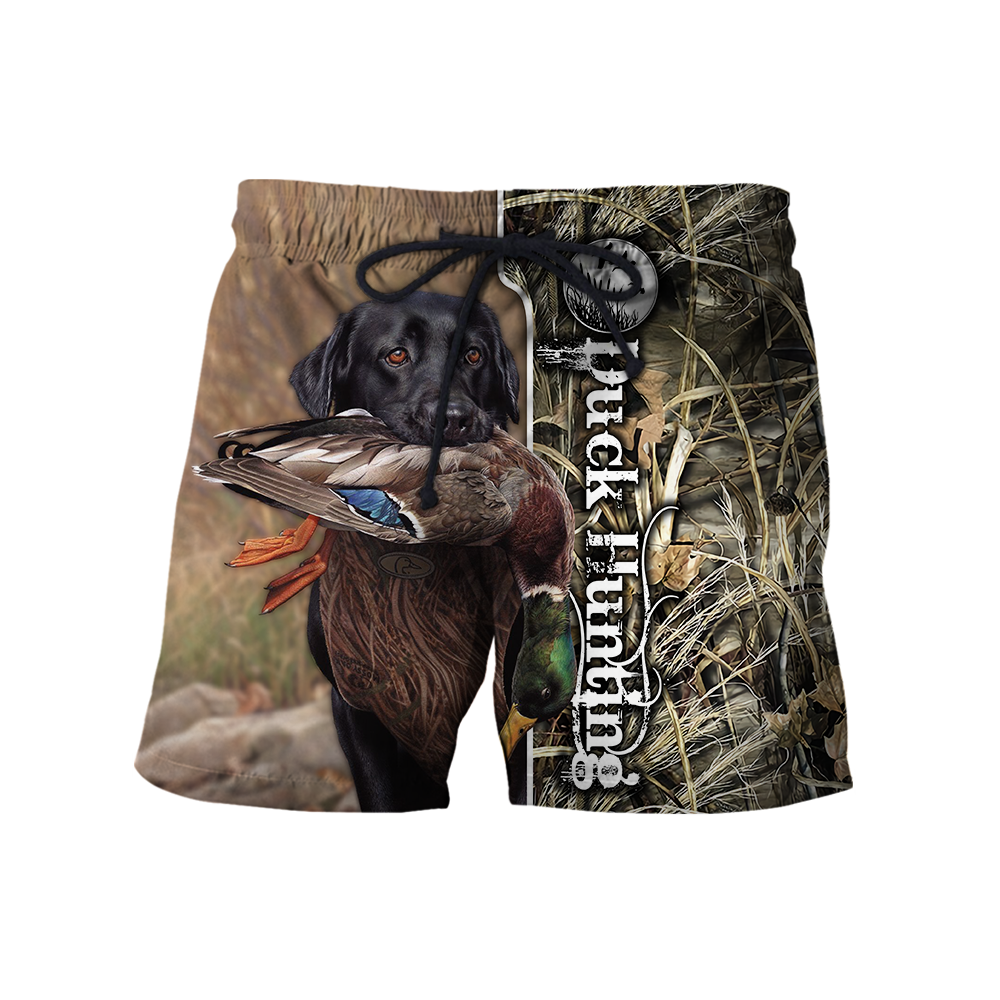 Mallard Duck Hunting 3D All Over Printed Shirts for Men and Women AM261105-Apparel-TT-Shorts-S-Vibe Cosy™