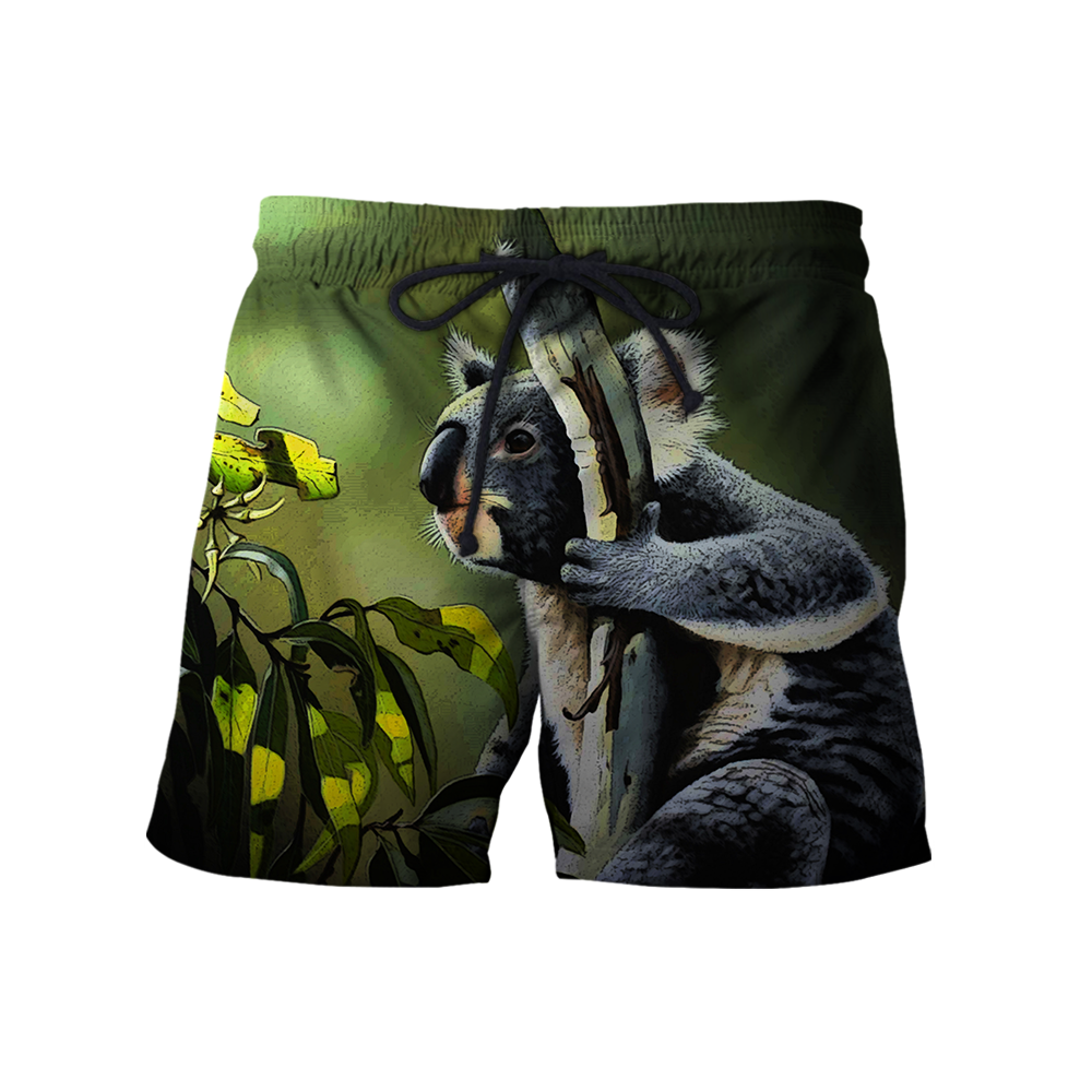 Love Koala 3D All Over Printed Shirts for Men and Women AM160101-Apparel-TT-Shorts-S-Vibe Cosy™