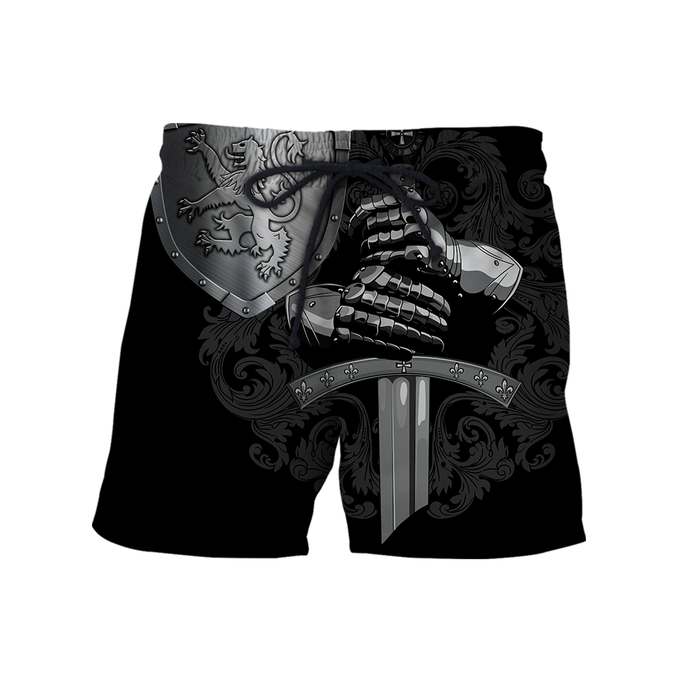 Scottish Lion Armor 3D All Over Printed Shirts for Men and Women AM240201-Apparel-TT-Shorts-S-Vibe Cosy™