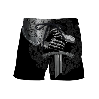 Scottish Lion Armor 3D All Over Printed Shirts for Men and Women AM240201-Apparel-TT-Shorts-S-Vibe Cosy™