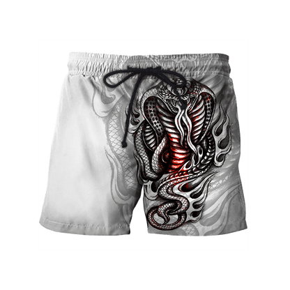 King Cobra Tattoo 3D All Over Printed Shirt for Men and Women