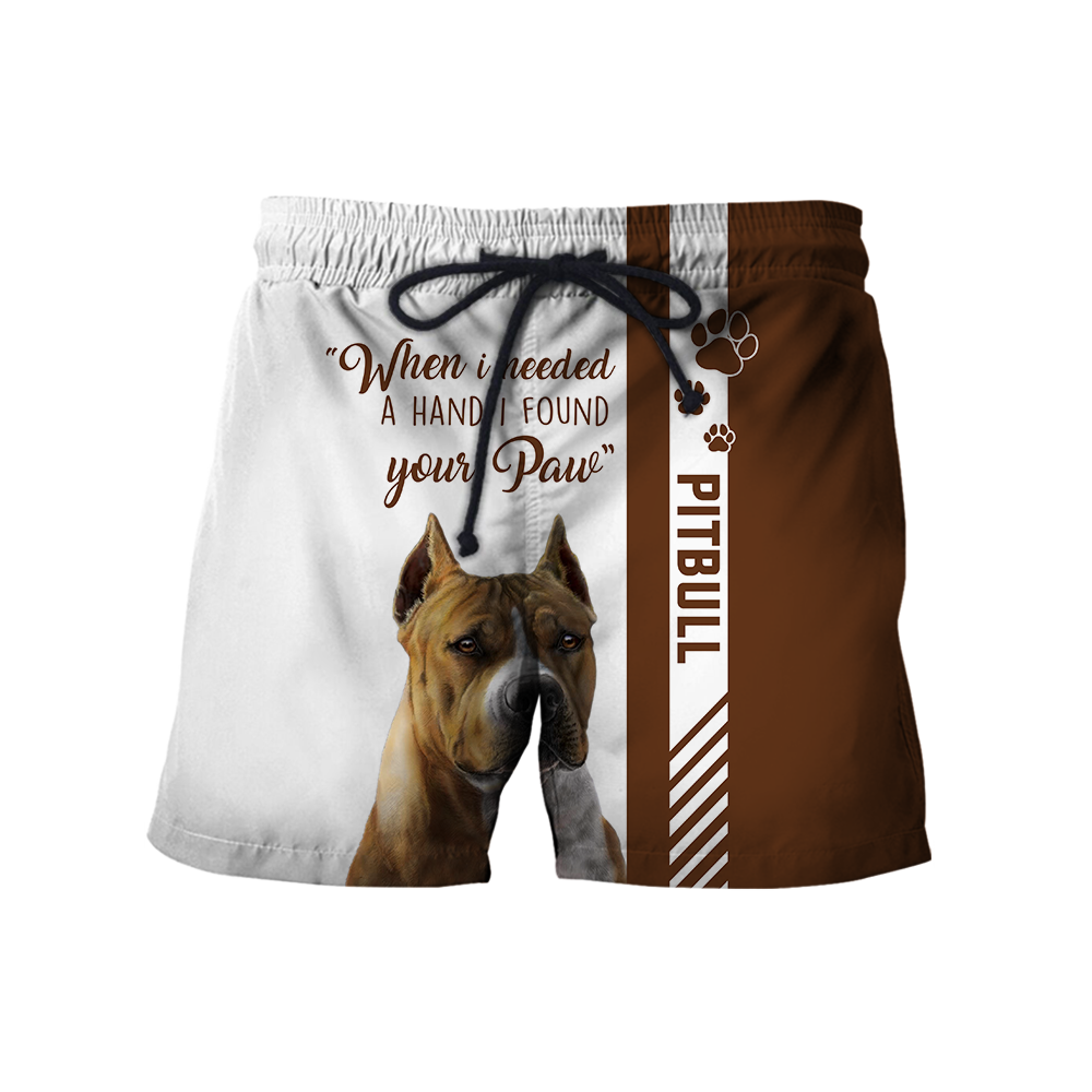Pitbull 3D All Over Printed Shirts for Men and Women AM090106-Apparel-TT-Shorts-S-Vibe Cosy™
