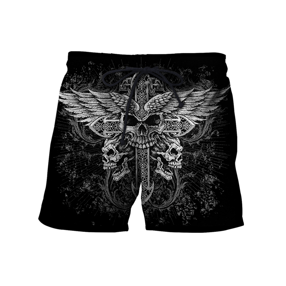 Cross Skull Tattoo Hoodie 3D All Over Printed Shirts AM092040-LAM