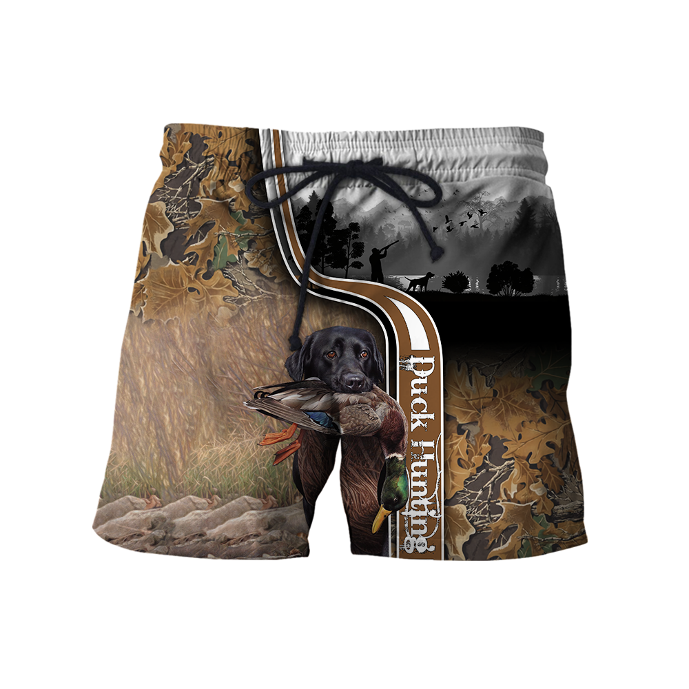 Mallard Duck Hunting 3D All Over Printed Shirts for Men and Women AM271101-Apparel-TT-Shorts-S-Vibe Cosy™