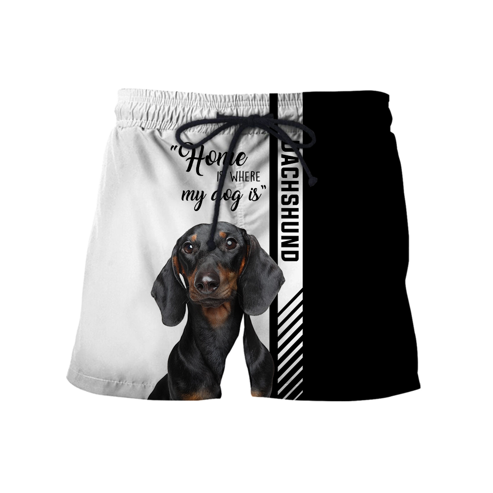 Dachshund 3D All Over Printed Shirts for Men and Women AM090102-Apparel-TT-Shorts-S-Vibe Cosy™