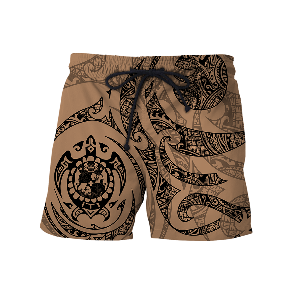 Tonga in My Heart Polynesian Tattoo Style 3D Printed Shirts AM180205-Apparel-TT-Shorts-S-Vibe Cosy™