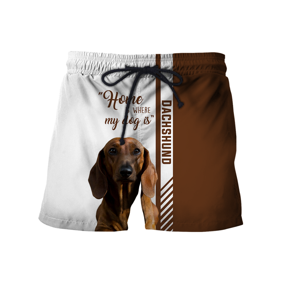 Dachshund 3D All Over Printed Shirts for Men and Women AM090101-Apparel-TT-Shorts-S-Vibe Cosy™