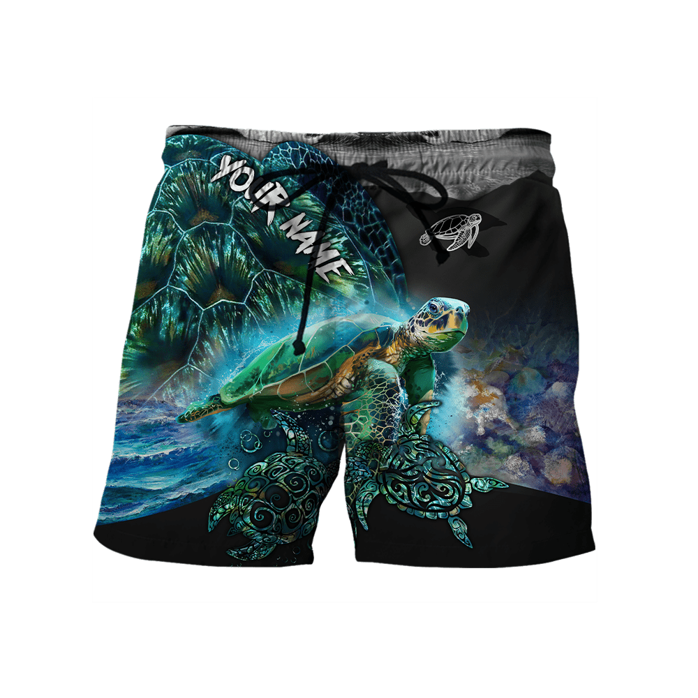 Turtle 3D Hoodie shirt for men and women customize name AM102025