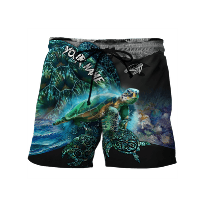 Turtle 3D Hoodie shirt for men and women customize name AM102025