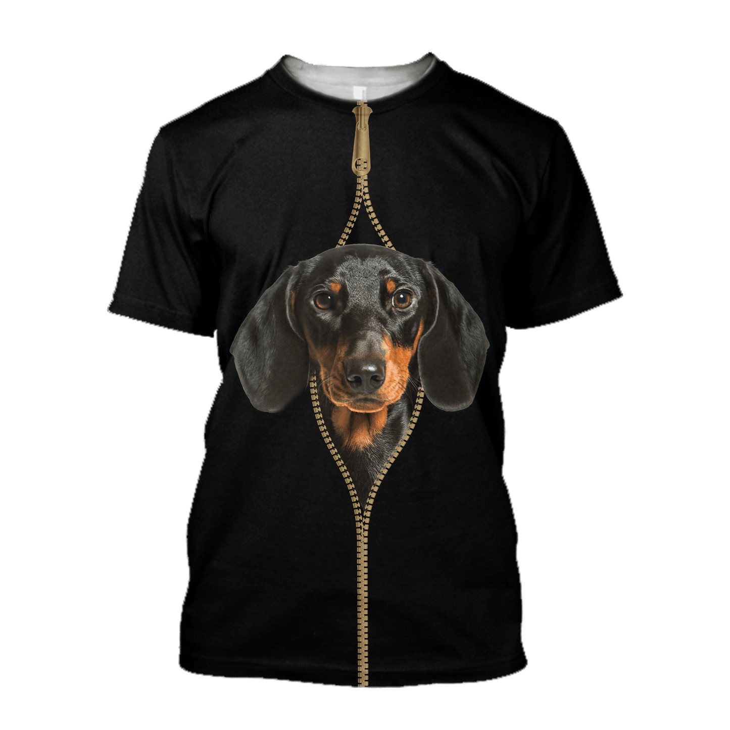 3D Dachshund Love Dog Mom Unisex Shirts