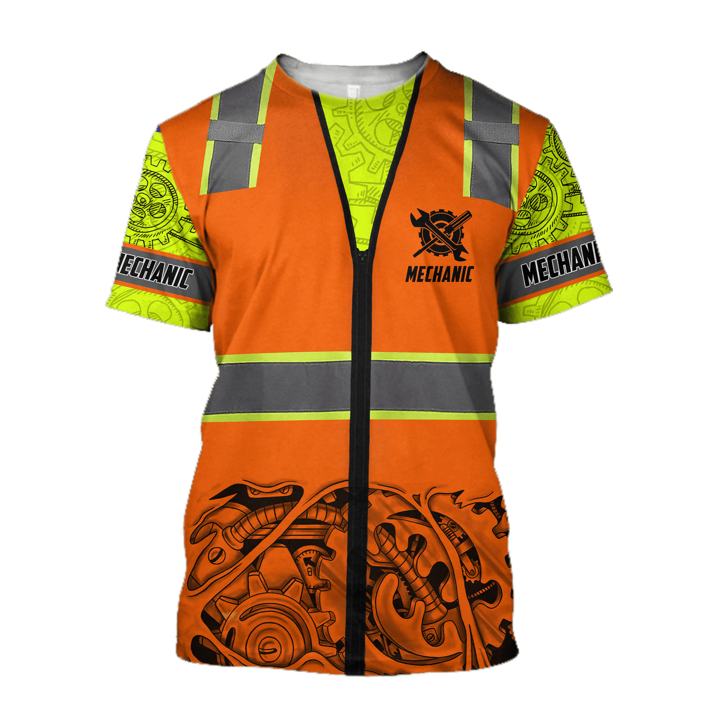 Mechanic 3D All Over Printed Hoodie For Men and Women AM102026