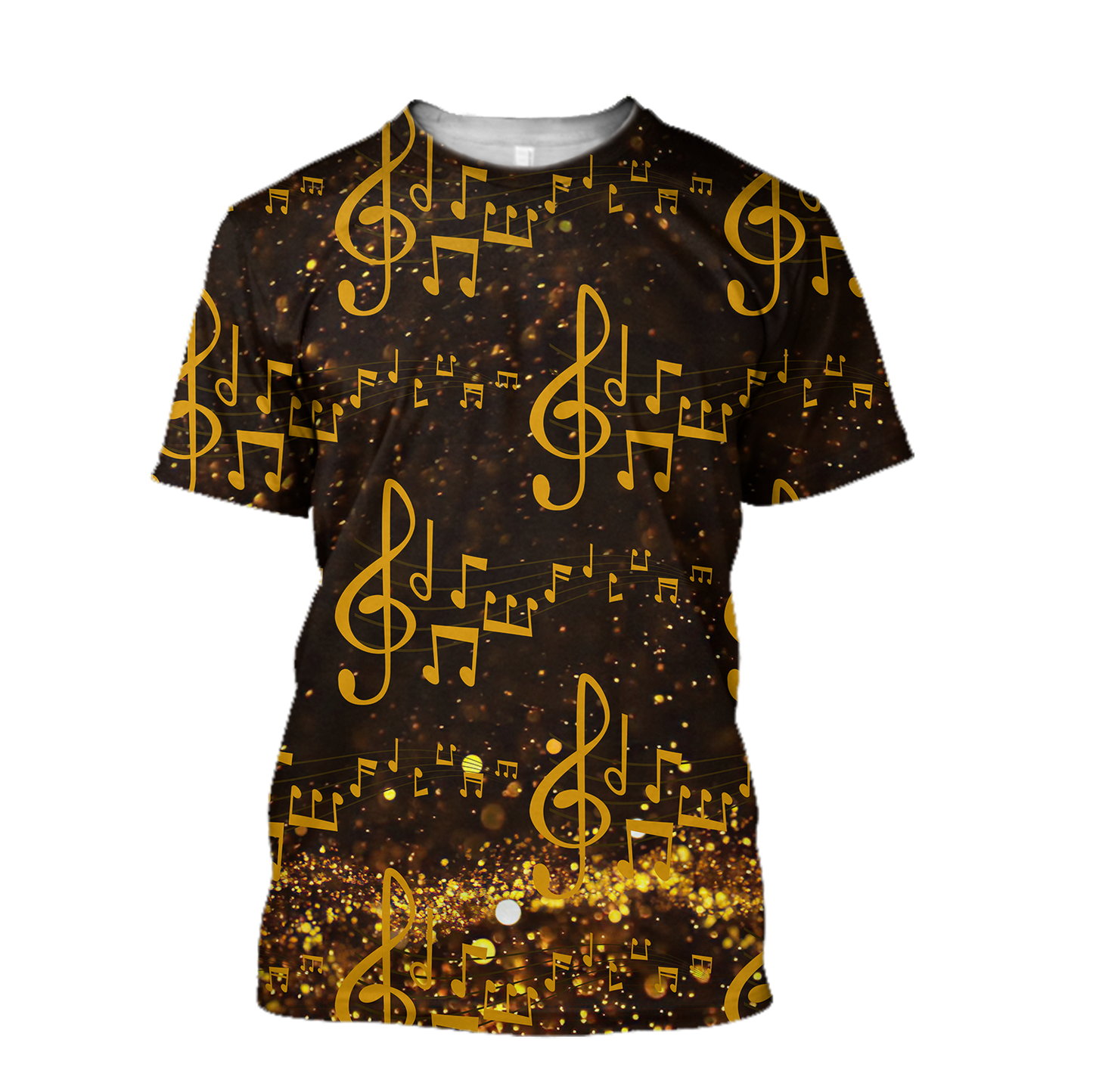 Music Note 3D All Over Printes-Apparel-HP Arts-T-Shirt-S-Vibe Cosy™