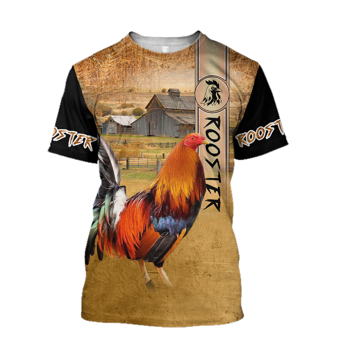 Rooster 3D All Over Printed Shirts for Men and Women AM251201 NM-Apparel-NM-T-Shirt-S-Vibe Cosy™