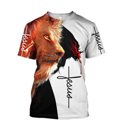 Premium Jesus 3D All Over Printed Unisex Shirts - Amaze Style™-Apparel