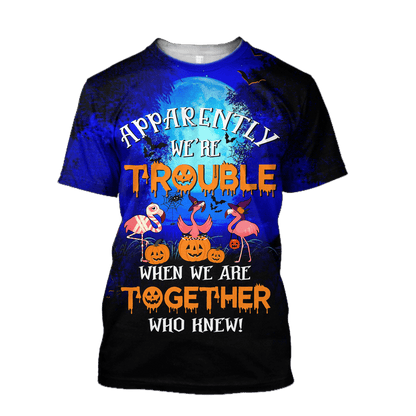 All Over Printed Halloween Flamingo AM082059-MEI