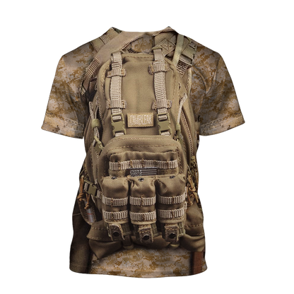 All Over Printed Marine Corps Uniforms-Apparel-HP Arts-Hoodie-S-Vibe Cosy™