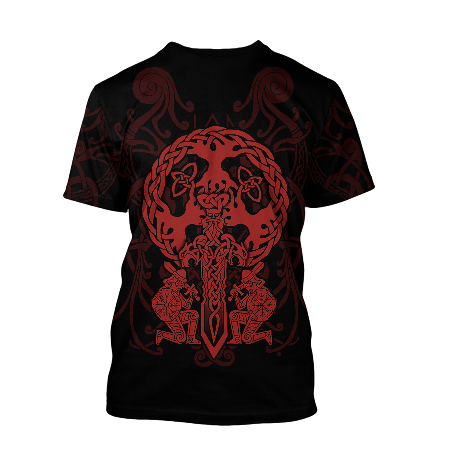 Viking Odin Style 2-Apparel-HP Arts-Hoodie-S-Vibe Cosy™
