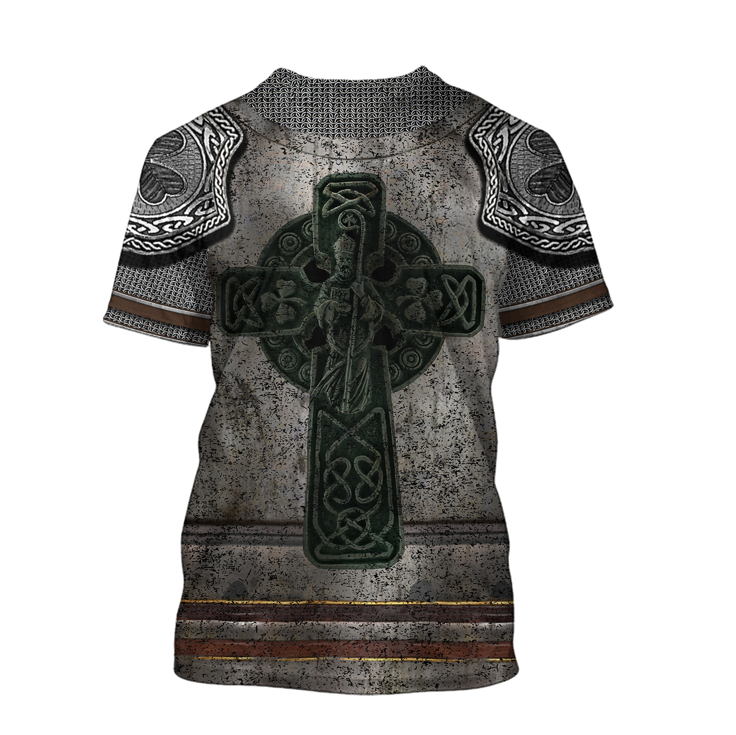 Irish Armor Knight Warrior Chainmail 3D All Over Printed Shirts For Men and Women TT0121 - Amaze Style™-Apparel