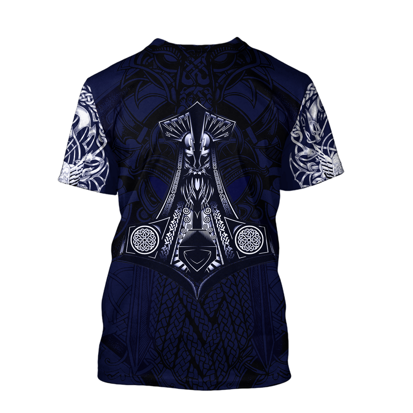 Odin Viking Tattoo Style-Apparel-HP Arts-Hoodie-S-Vibe Cosy™