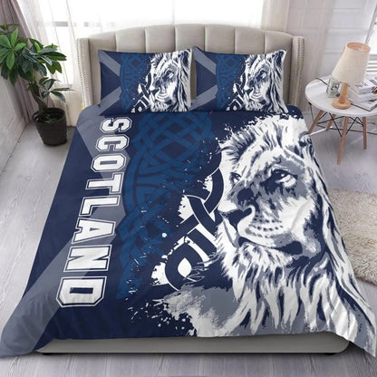 Scotland Celtic Tattoo The Lion Rampant Bedding Set