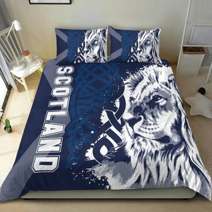 Scotland Celtic Tattoo The Lion Rampant Bedding Set