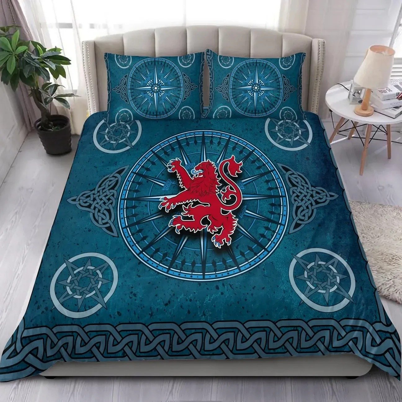Scotland Triquetra celtic Bedding Set