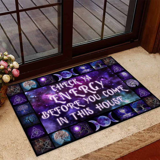 Check Ya Energy - Witch Door Mat