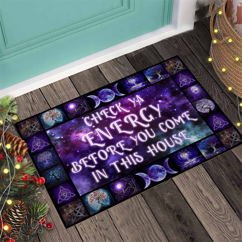 Check Ya Energy - Witch Door Mat